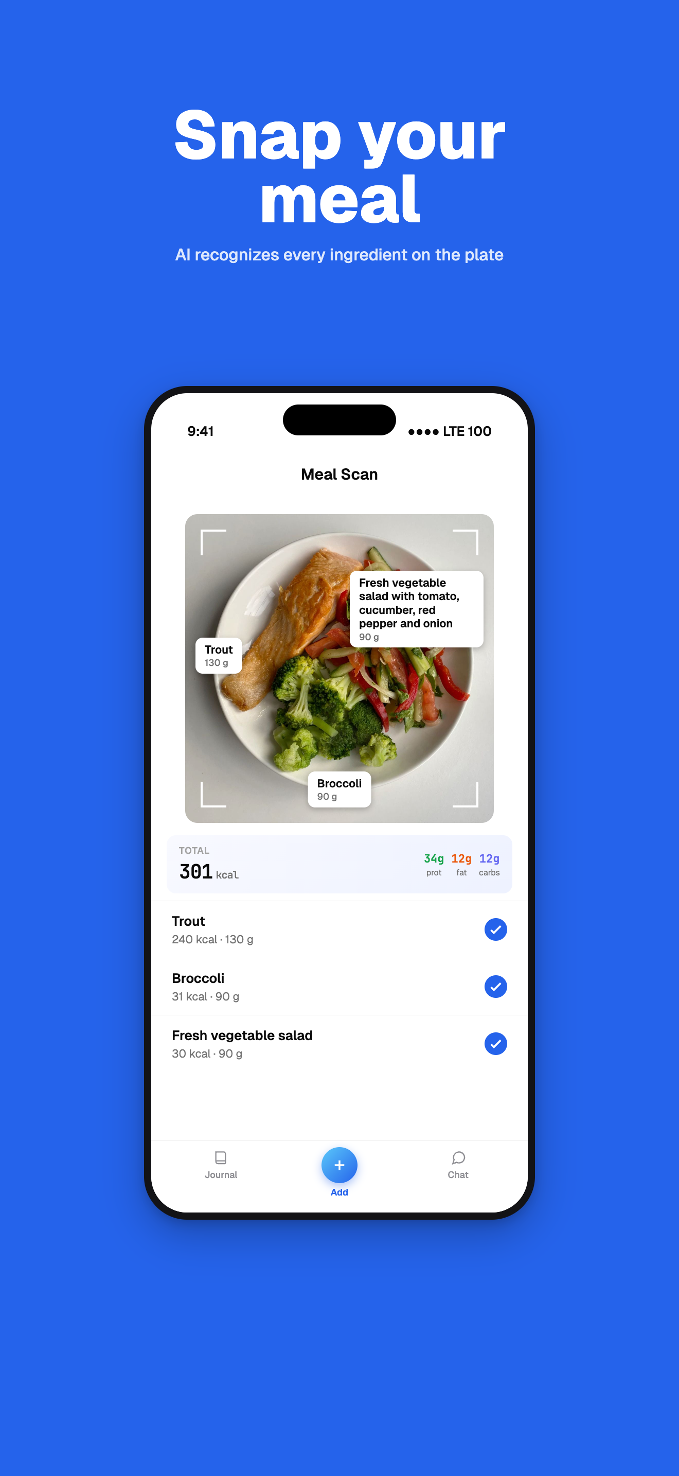 KayFit Meal Scan